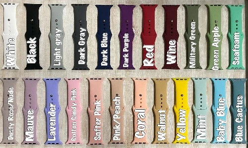 Pikake and Maile Engraved iWatch Band