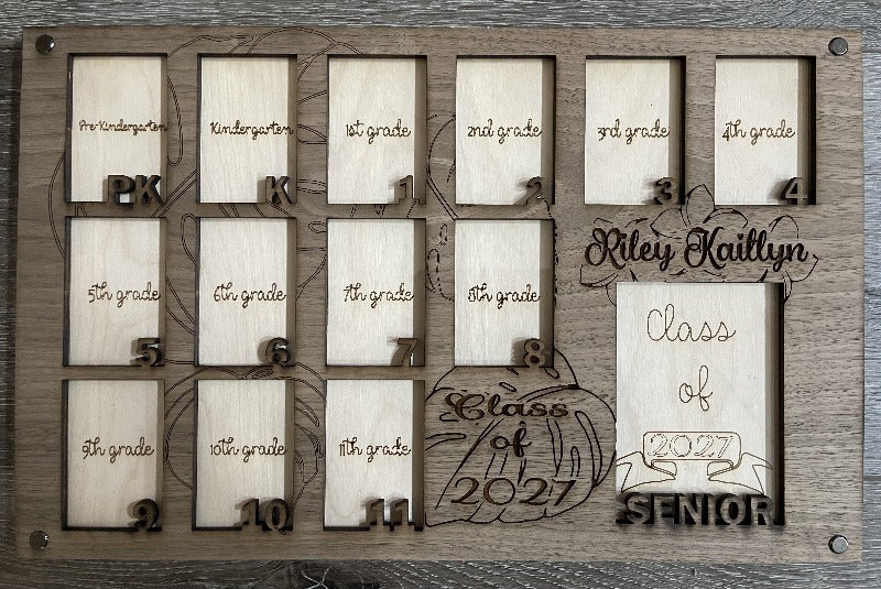School Memories Picture Frame - PreK thru 12th Grade