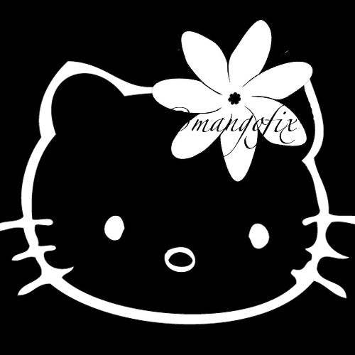 Hello Kitty with Tiare Decal