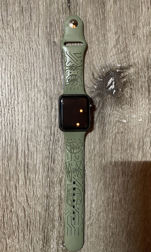 YoDaNah Engraved iWatch Band
