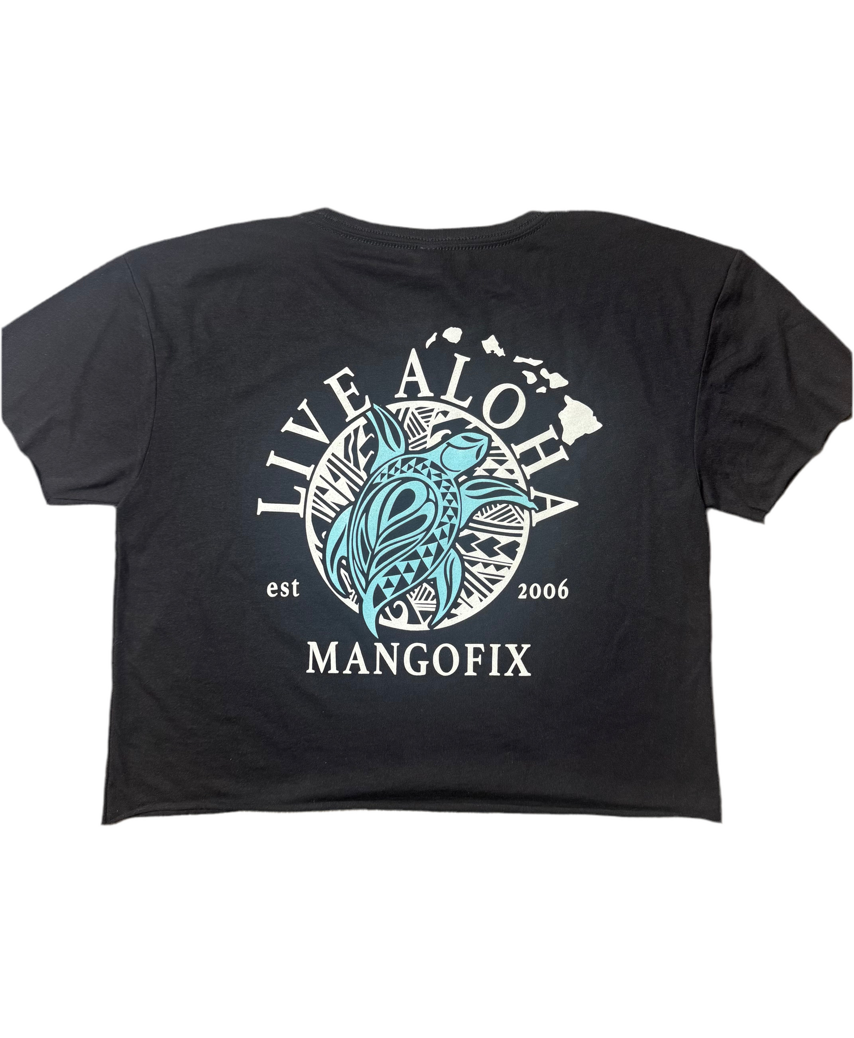 Live Aloha Crop Shirt