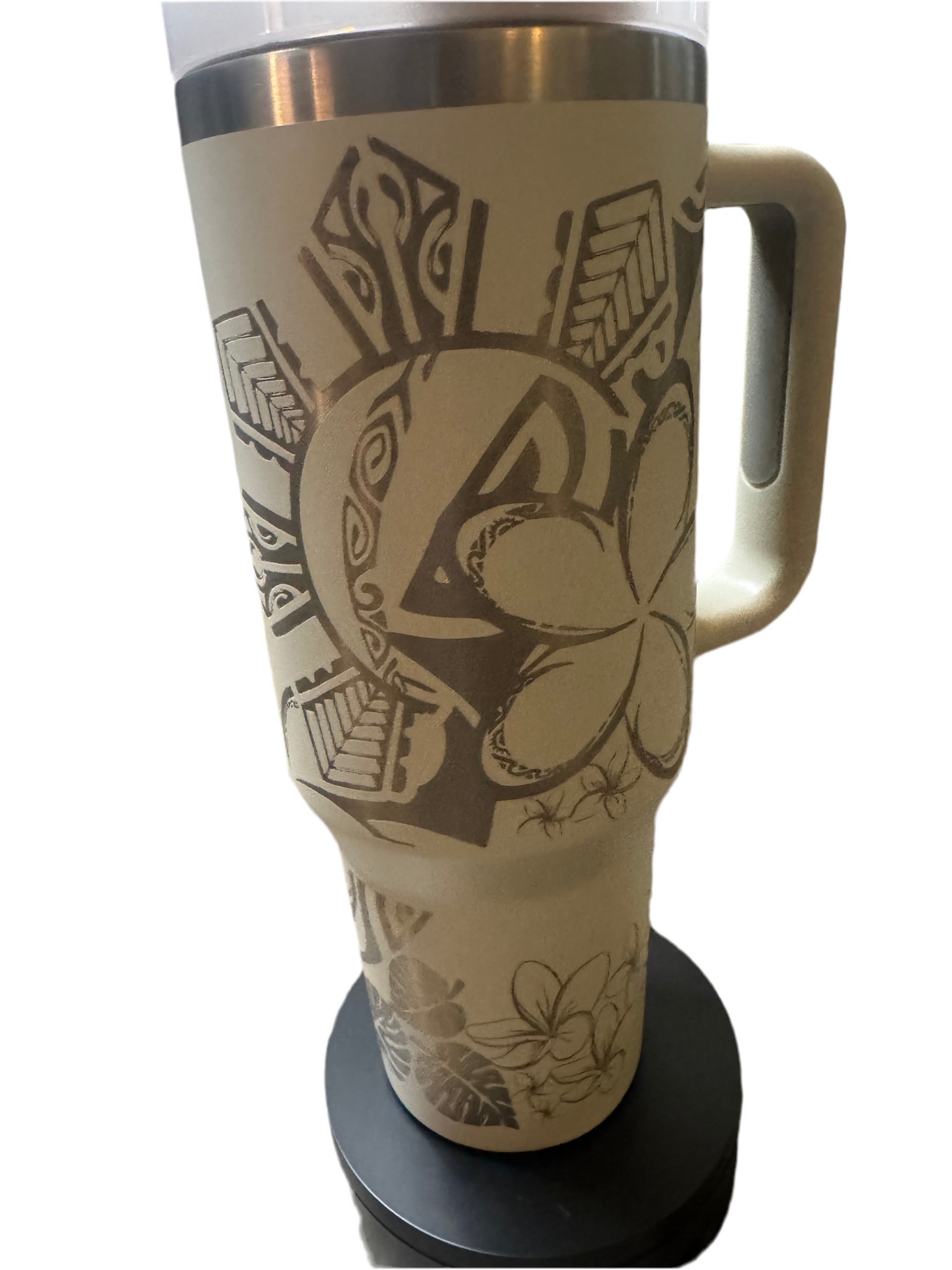 Filipino Sun with Tribal 40oz Tumbler