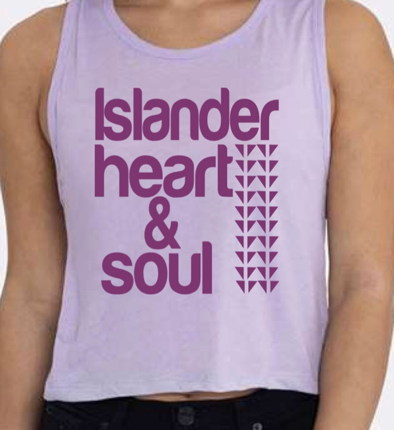 Islander Heart & Soul Crop Tank