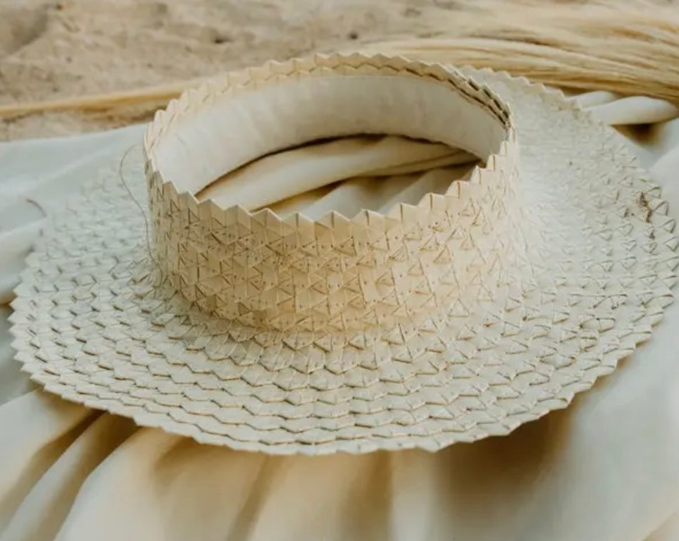 Pāpale - Crownless Straw Hat