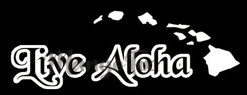 Live Aloha Decal