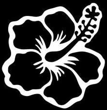 Hibiscus Decal