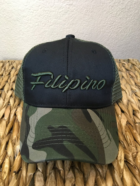 Filipino Camo Trucker Hat