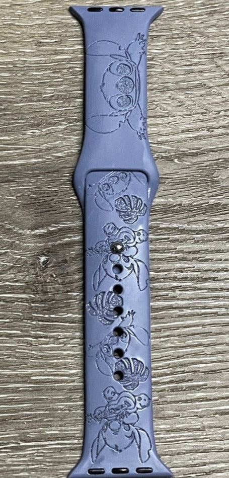 Islander Alien Engraved iWatch Band