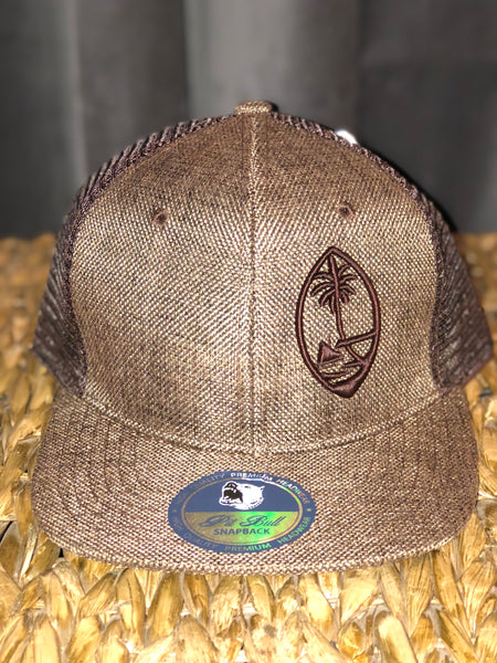 Guam Seal Side Trucker Mesh SnapBack Hat