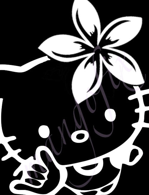 Hello Kitty Shaka Decal