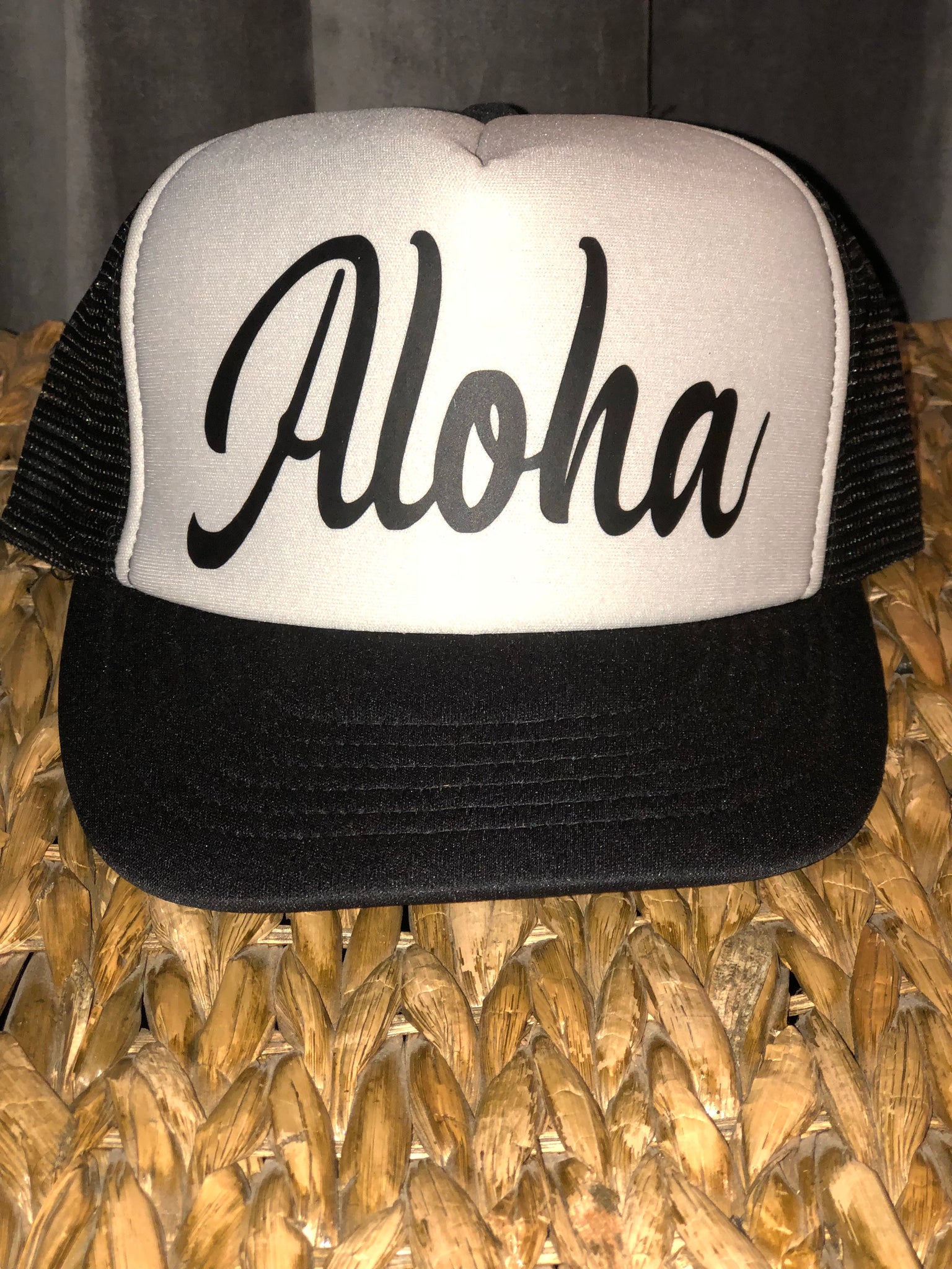 Aloha Trucker Mesh SnapBack Hat