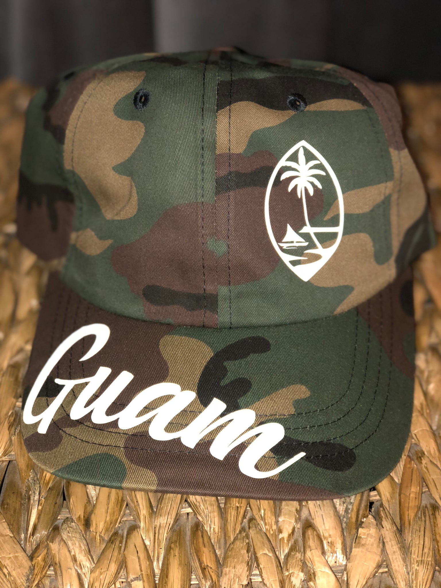 Guam Seal Camo Dad Hat