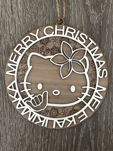 Hello Kitty Shaka Christmas Ornament