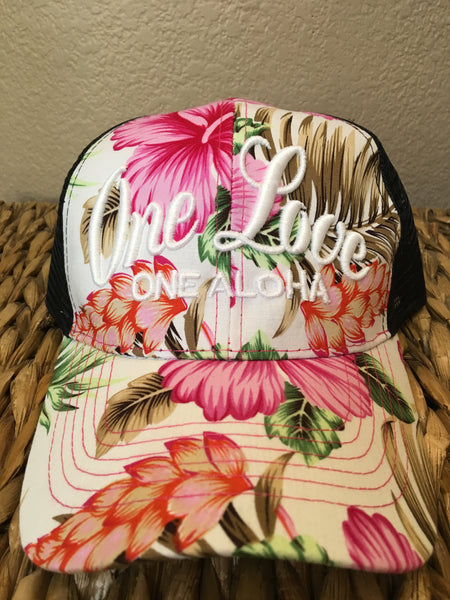 One Love, One Aloha Hat 3