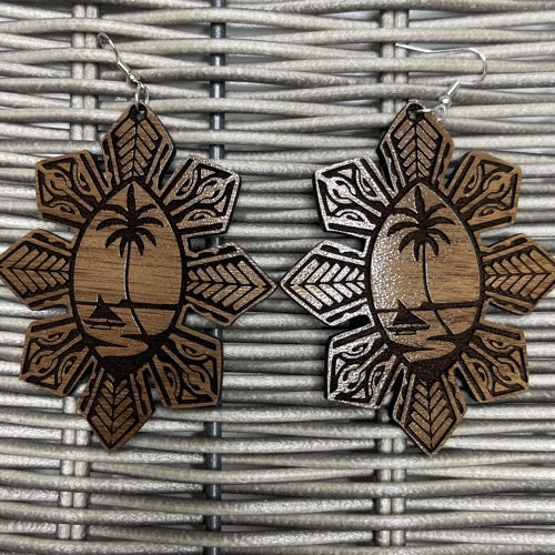 Fili-Guam Tribal Earrings