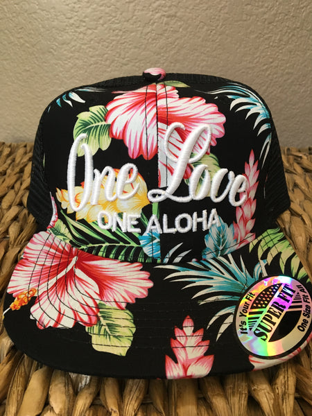 One Love, One Aloha Hat 4
