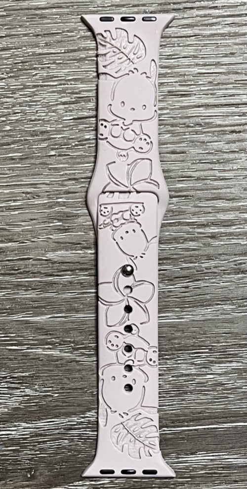 Pochacco Engraved iWatch Bands
