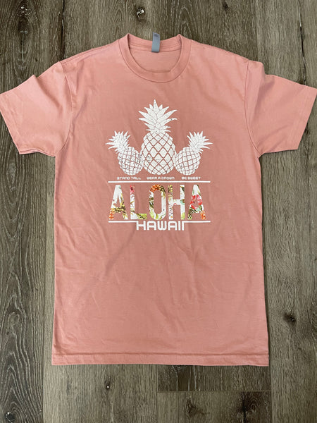Aloha Hawaii Pineapple Unisex Shirt