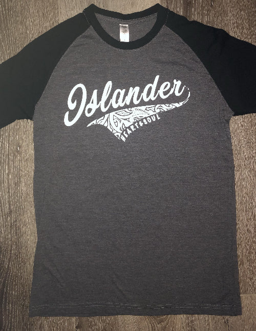 Islander Heart & Soul 2.0 Raglan Unisex T-Shirt