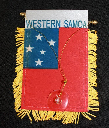 Western Samoa Mini Flag